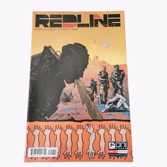 Oni Press Redline #1 2017 Comic Book Collector Bagged Boarded - Picture 1 of 3